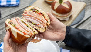 Muffaletta Sandwich with The Brooklyn Beast